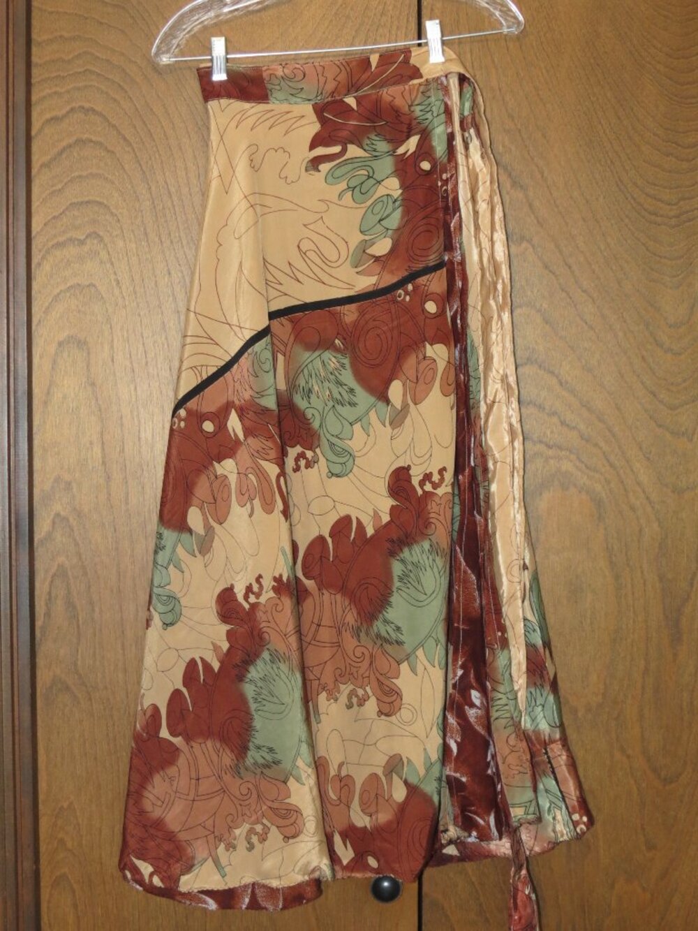 Rangeelaa Skaya 3 Tiered Skirt  Regular Ankle  48x36 Gorgeous Fall Colors
